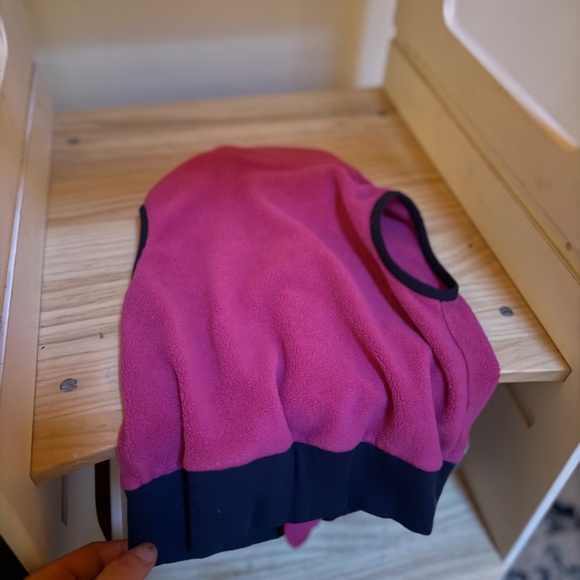 Patagonia Pink Fleece Vest for Kids - Picture 4 of 9